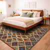 Handmade Multi Kilim Geometric 5x8 ft