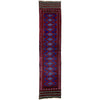 Mashwani Runner Rug Handmade Deep Red Geometric 8' Runner
