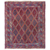 Mashwani Runner Rug Handmade Multi Geometric 4x4 ft