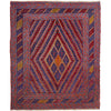 Mashwani Runner Rug Handmade Multi Geometric 5x6 ft