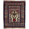 Baluchi Rug Handmade Multi Geometric 2x4 ft