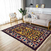 Baluchi Rug Handmade Yellow Geometric 2x4 ft