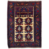 Baluchi Rug Handmade Multi Geometric 3x5 ft