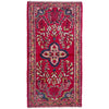 Baluchi Rug Handmade Red Geometric 2x4 ft