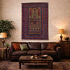 Baluchi Rug Handmade Multi Prayer Design 2x4 ft