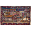Pictorial Rug Handmade Multi Design