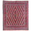Mashwani Runner Rug Handmade Multi Geometric 4x4 ft