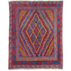 Mashwani Runner Rug Handmade Multi Geometric 4x4 ft