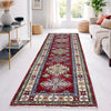 Kazak Rug Handmade Red Medallion 6' Runner