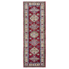 Kazak Rug Handmade Red Medallion 6' Runner