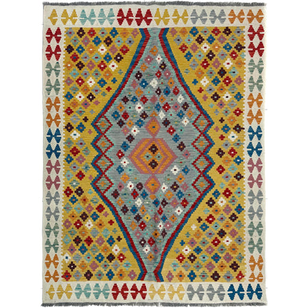 Hand Made Afghan Kilim – 154 x 198 cm | SKU: Y39666