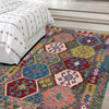 Handmade Turkish Design Wool Kilim – 4' 0" x 5' 3" ft (122 x 160 cm) | SKU: Y39667