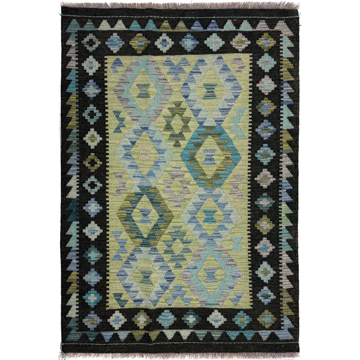 Small Size Chobi Kilim – 3' 5" x 4' 10" ft (105 x 147 cm) | SKU: Y39675