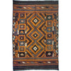 Hand-Knotted Multi Floral Maimana Kilim Area Rug – 6' 2" x 9' 9" ft (188 x 297 cm) | SKU: Y39731