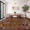Hand-Knotted Multi Floral Maimana Kilim Area Rug – 6' 2" x 9' 9" ft (188 x 297 cm) | SKU: Y39731