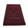 Baluchi Rug Handmade Red Prayer Design 3x5 ft