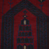Baluchi Rug Handmade Red Prayer Design 3x5 ft