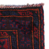 Baluchi Rug Handmade Red Prayer Design 3x5 ft