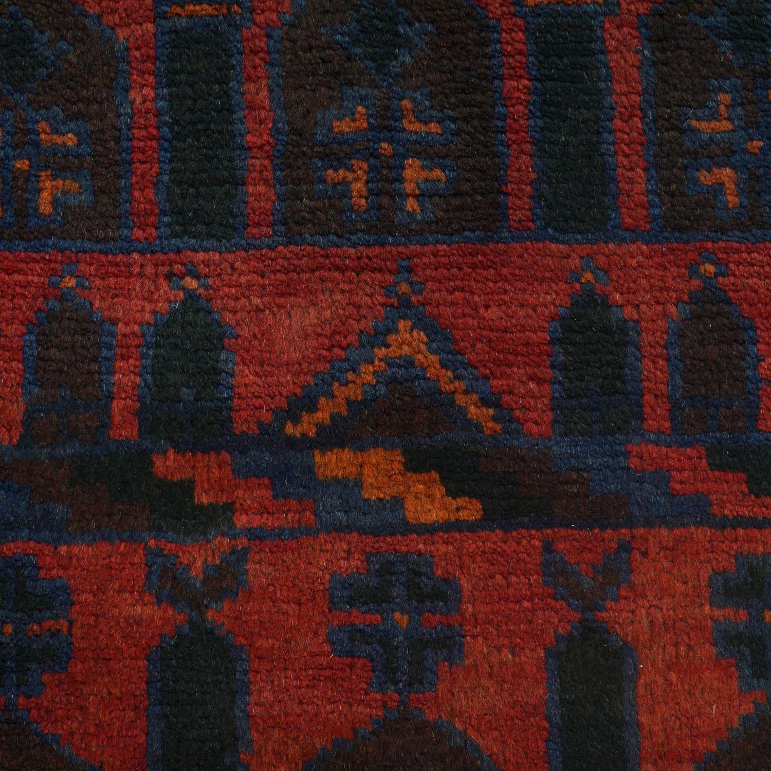 Baluchi Rug Handmade Red Prayer Design 3x5 ft