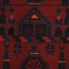 Baluchi Rug Handmade Red Prayer Design 3x5 ft