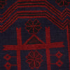 Baluchi Rug Handmade Navy Blue Geometric 2x4 ft