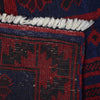 Baluchi Rug Handmade Navy Blue Geometric 2x4 ft