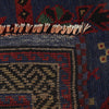 Baluchi Rug Handmade Dark Blue Geometric 3x5 ft