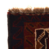 Baluchi Rug Handmade Multi Prayer Design 2x4 ft