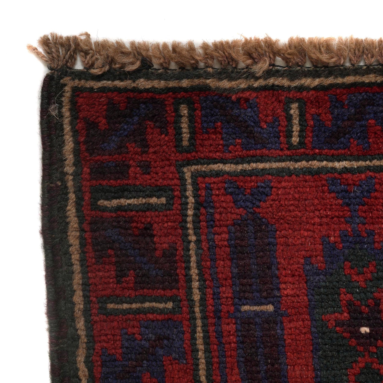 Baluchi Rug Handmade Red Prayer Design 3x5 ft