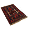 Baluchi Rug Handmade Multi Prayer Design 2x4 ft