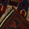 Baluchi Rug Handmade Multi Prayer Design 2x4 ft