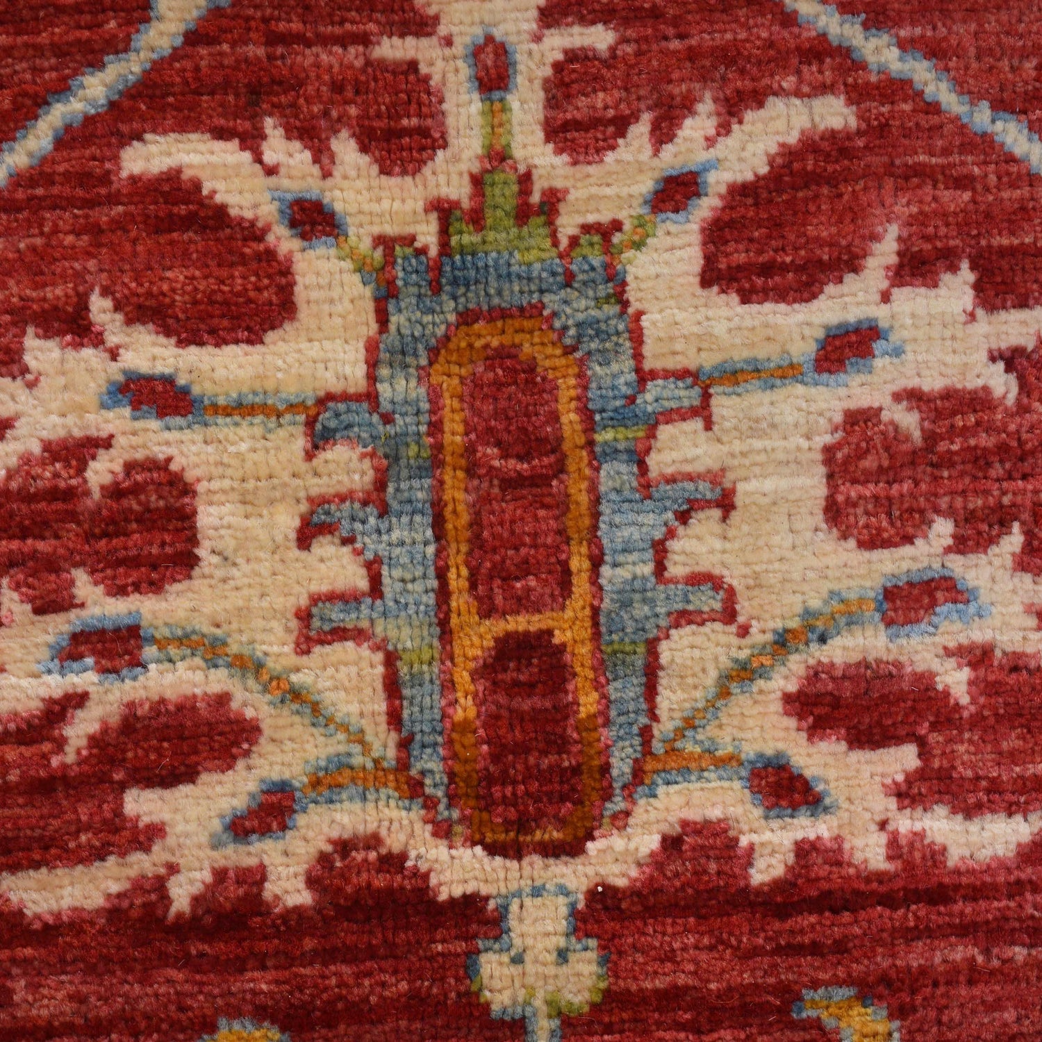 Heriz Area Rug Handmade Multi Medallion 8x10 ft