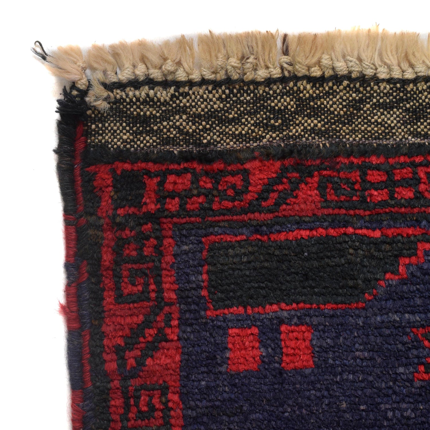 Baluchi Rug Handmade Multi Prayer Design 2x4 ft