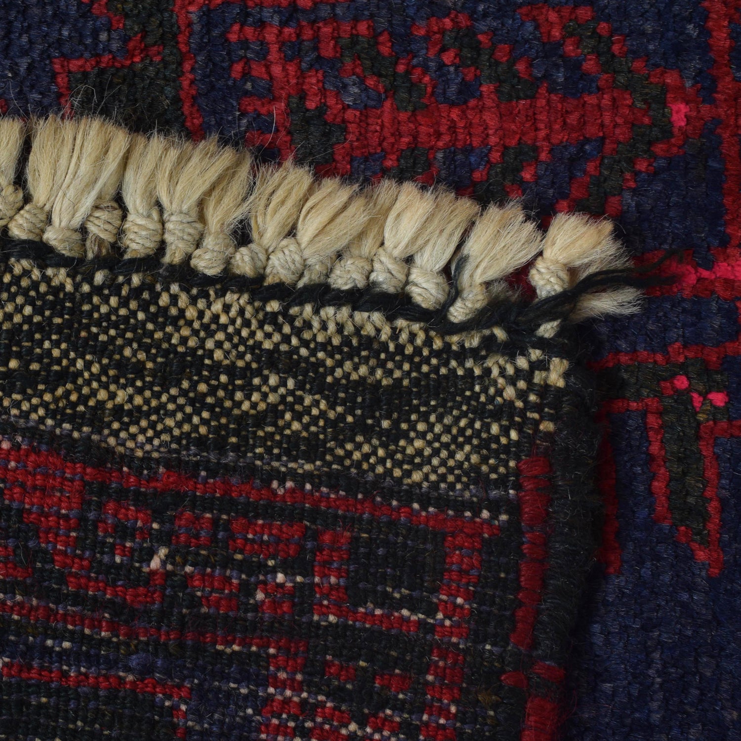 Baluchi Rug Handmade Multi Prayer Design 2x4 ft