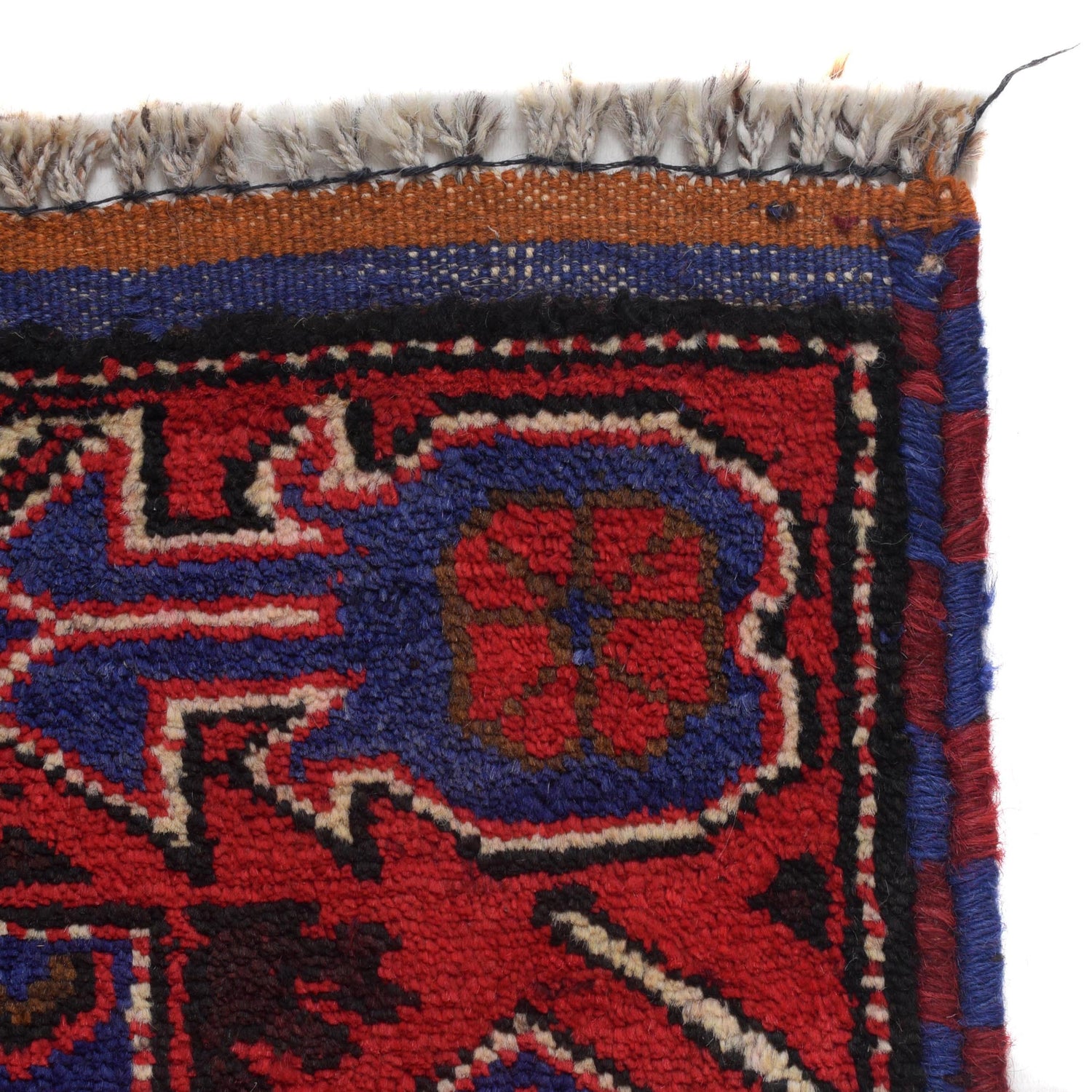 Baluchi Rug Handmade Blue Prayer Design 3x5 ft