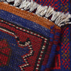 Baluchi Rug Handmade Blue Prayer Design 3x5 ft