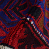 Baluchi Rug Handmade Blue Prayer Design 3x5 ft