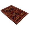 Baluchi Rug Handmade Multi Prayer Design 3x5 ft