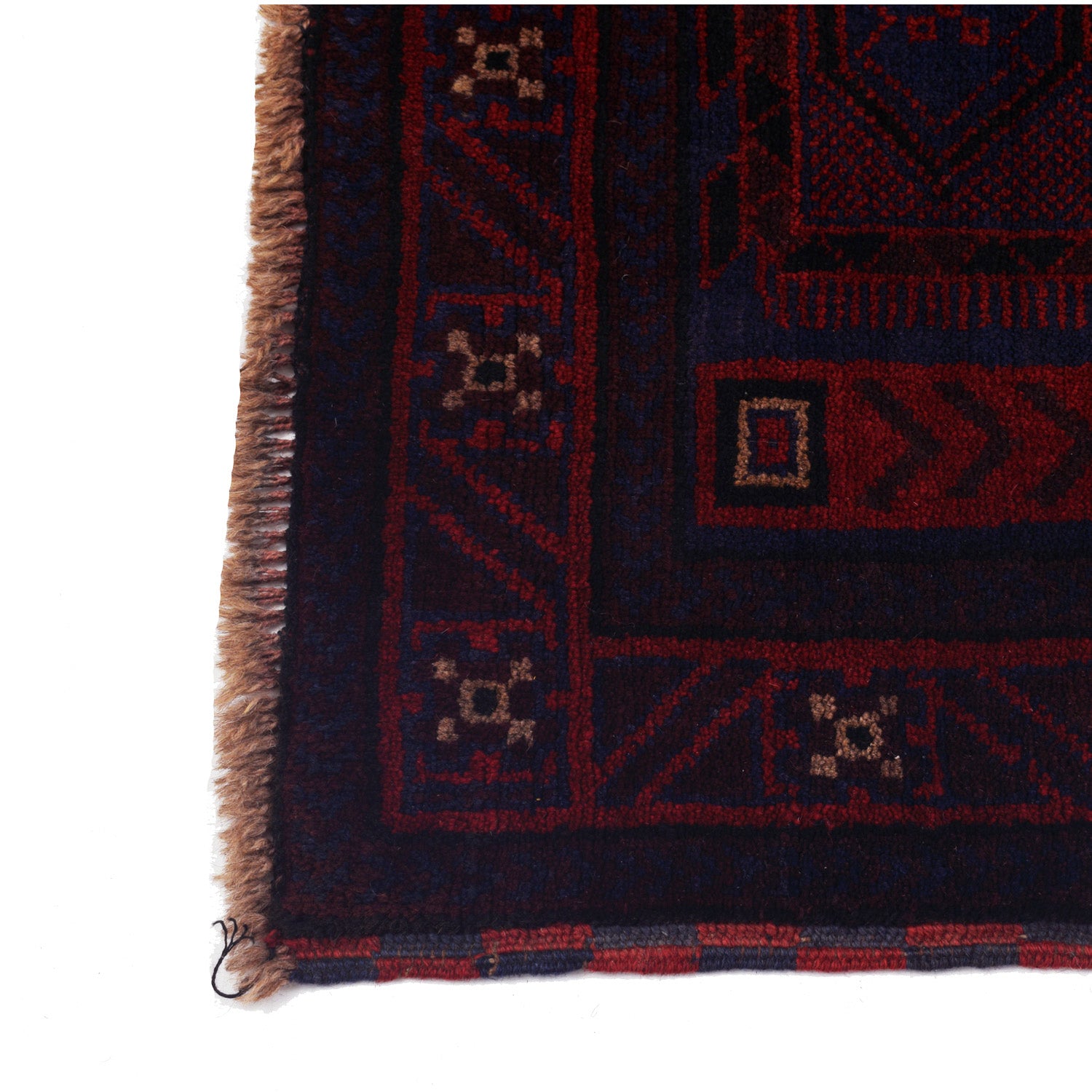 Baluchi Rug Handmade Multi Prayer Design 3x5 ft