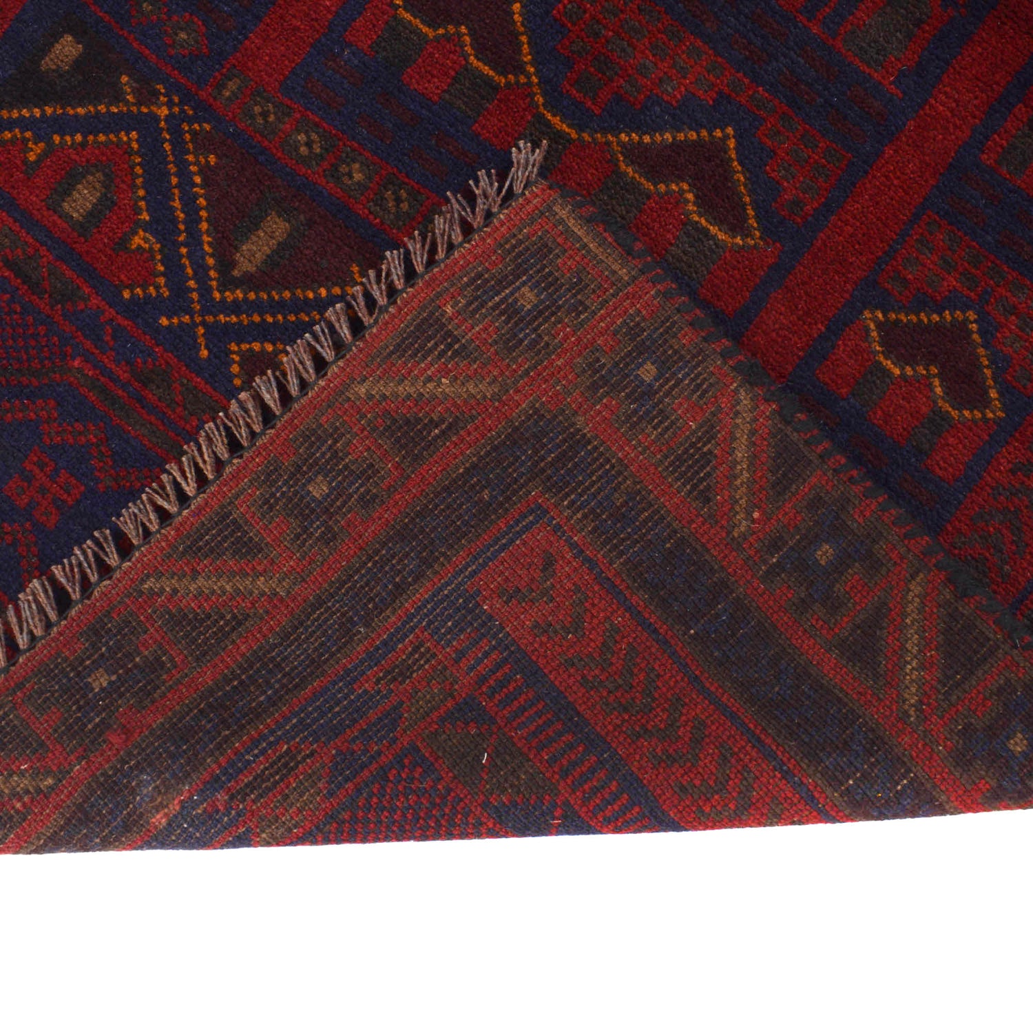 Baluchi Rug Handmade Multi Prayer Design 3x5 ft