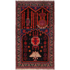Baluchi Rug Handmade Multi Prayer Design 3x5 ft