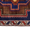 Baluchi Rug Handmade Navy Blue Geometric 3x5 ft