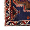 Baluchi Rug Handmade Navy Blue Geometric 3x5 ft