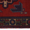 Baluchi Rug Handmade Red Geometric 3x5 ft