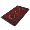 Baluchi Rug Handmade Red Geometric 3x5 ft
