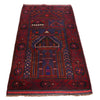 Baluchi Rug Handmade Multi Prayer Design 3x5 ft