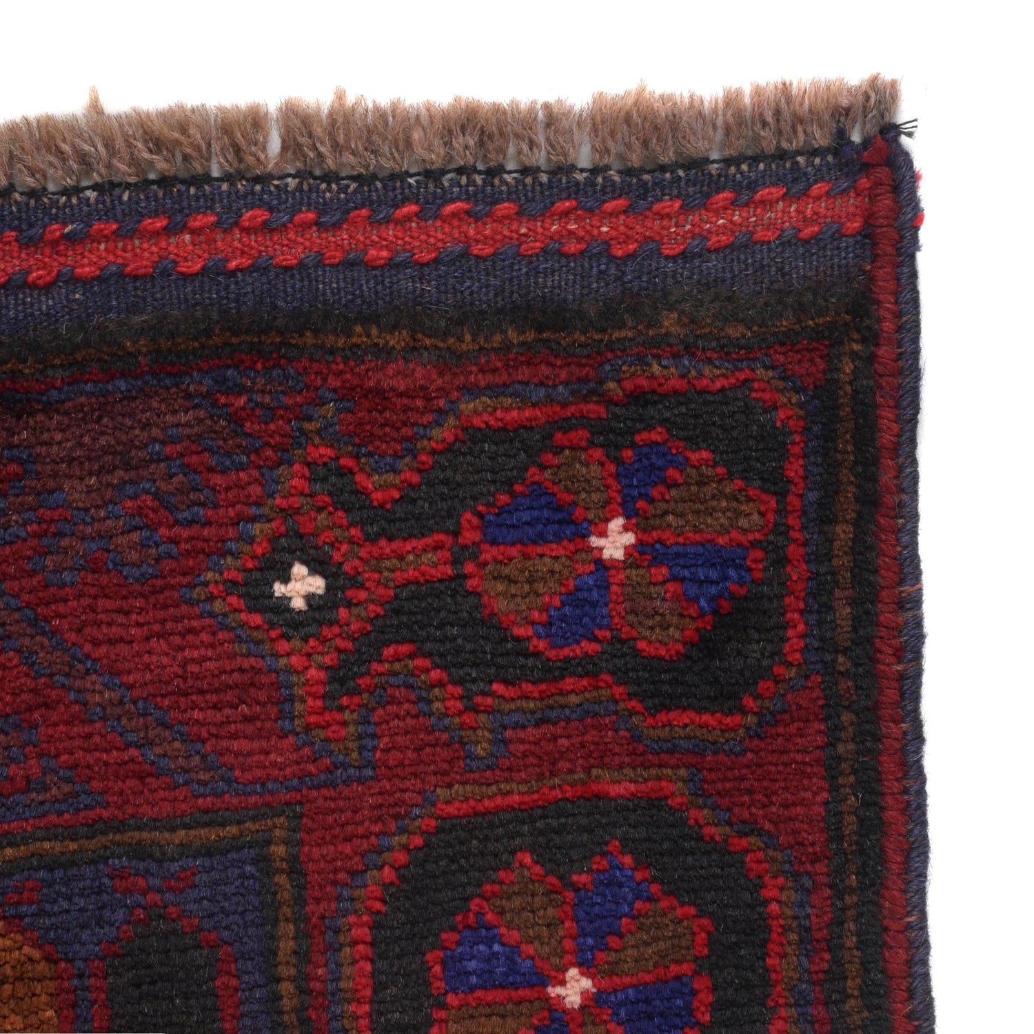Baluchi Rug Handmade Multi Prayer Design 3x5 ft