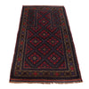 Baluchi Rug Handmade Multi Prayer Design 3x5 ft