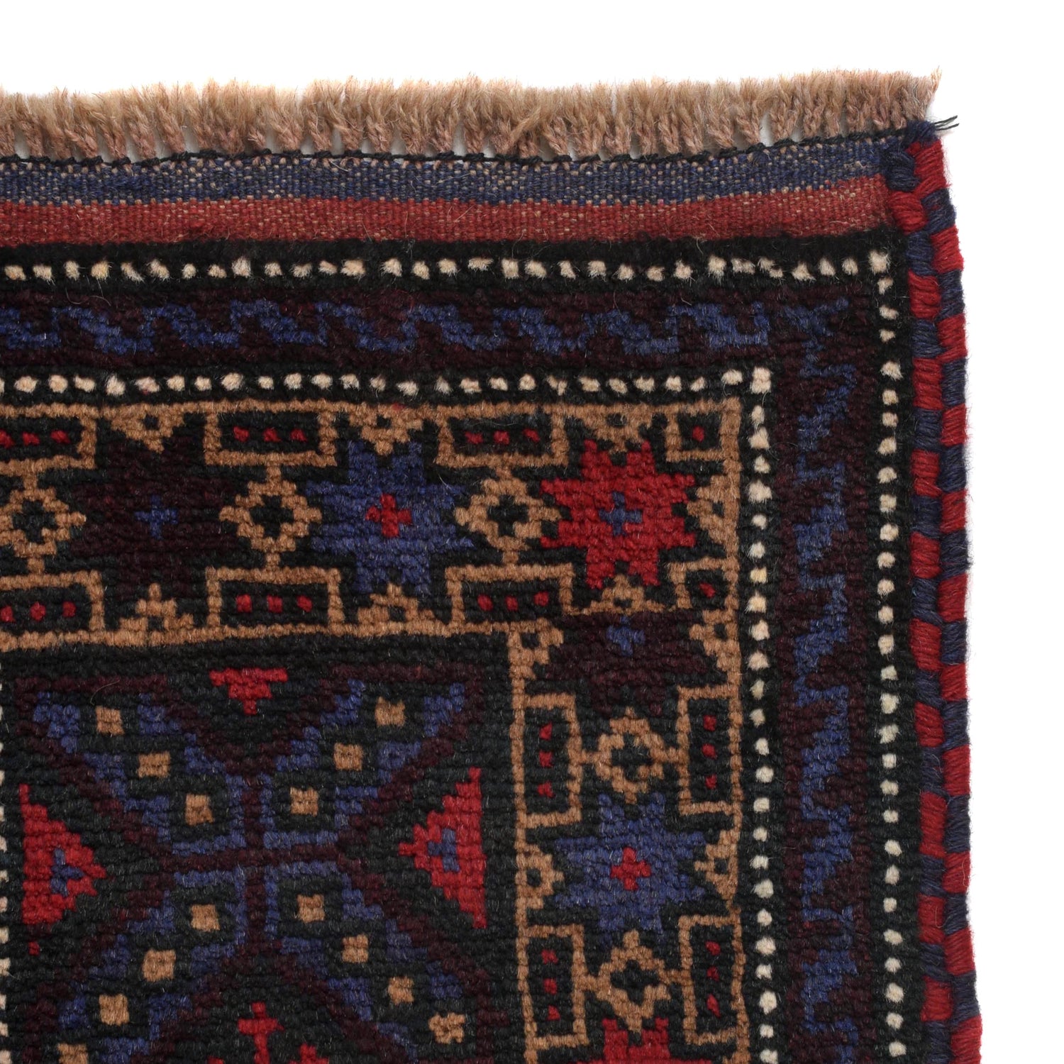 Baluchi Rug Handmade Multi Prayer Design 3x5 ft