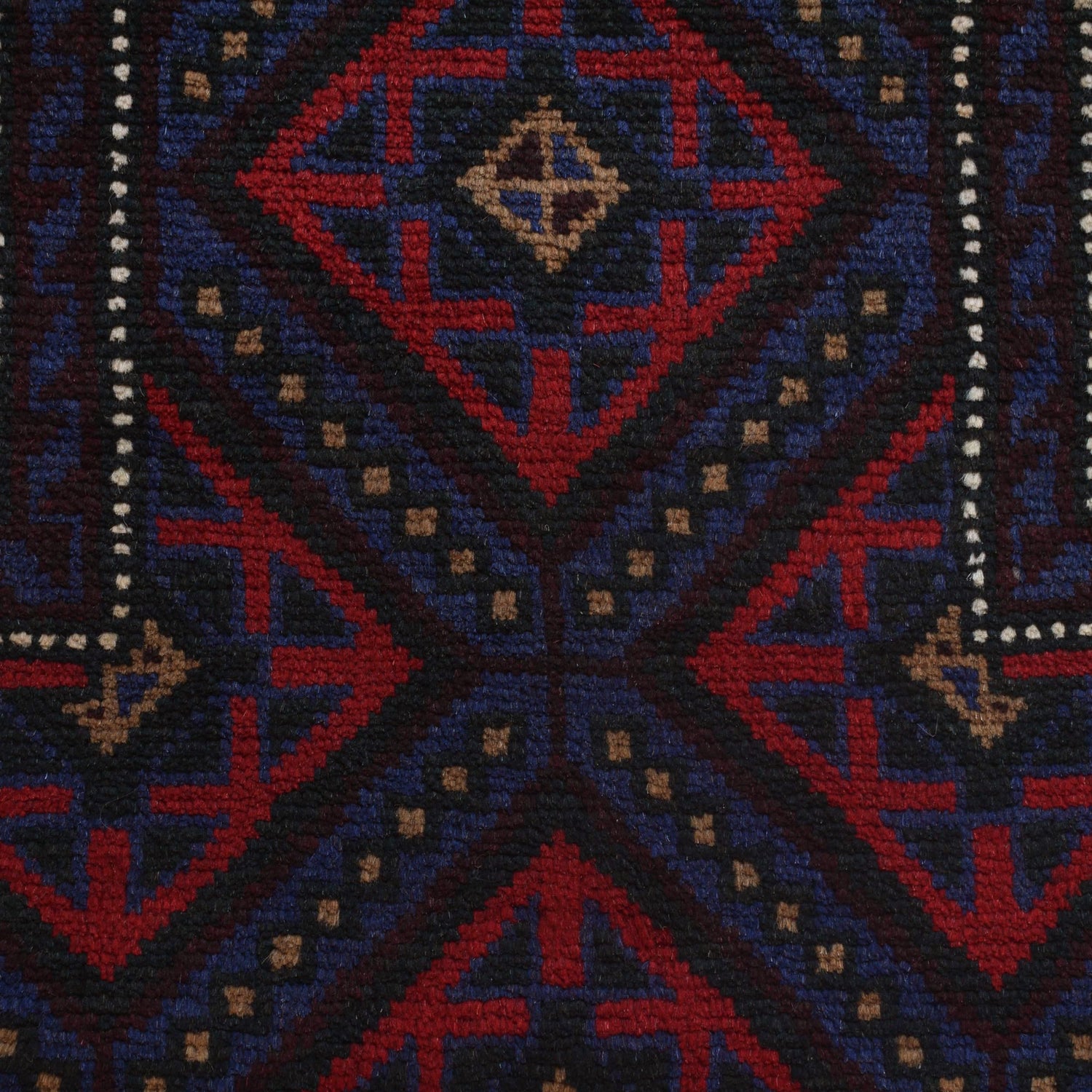 Baluchi Rug Handmade Multi Prayer Design 3x5 ft